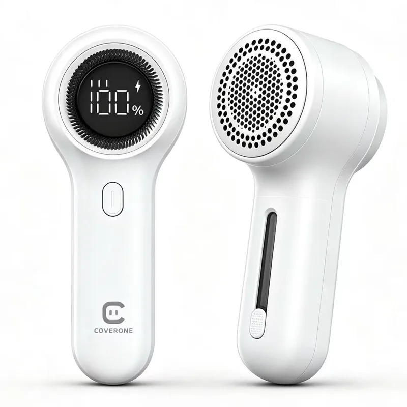 커버원 강력한 6중날 보풀제거기 세탁소용 프리미엄 휴대용 LED