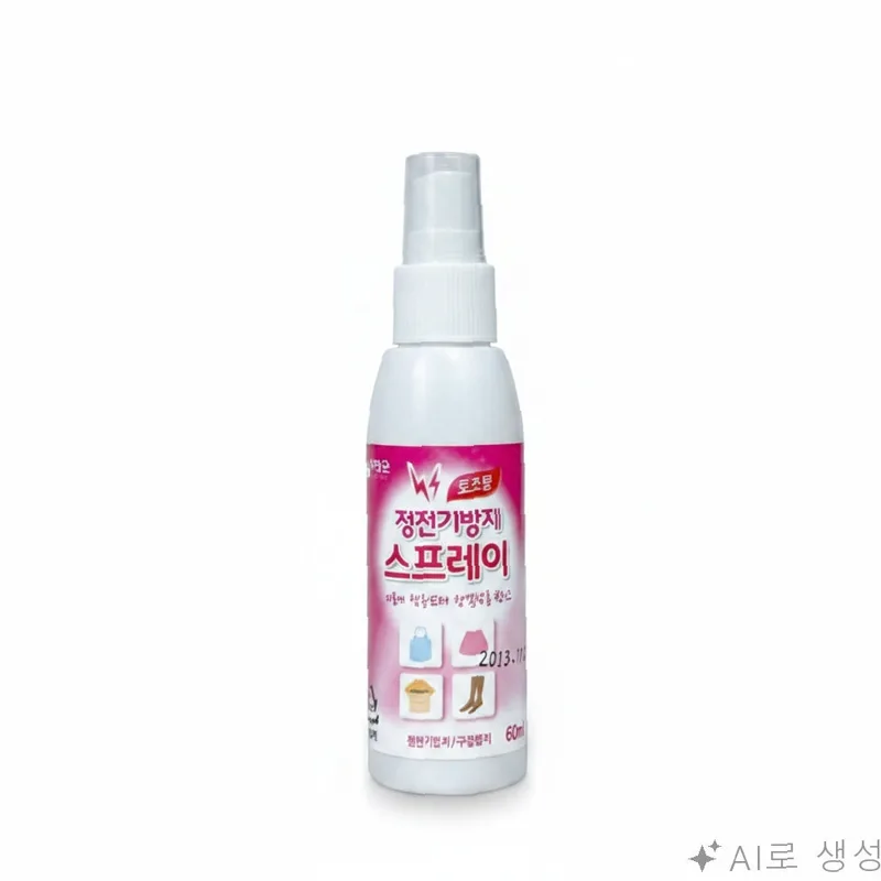 정전기방지 의류스프레이 로즈향 니트정전기방지 섬유탈취제 정전기제거