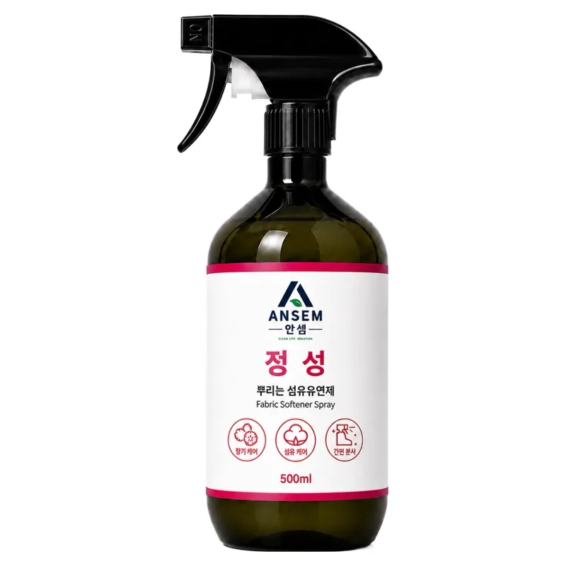 안셈 뿌리는 섬유유연제 섬유탈취제 정전기방지 500ml, 1개, 500ml